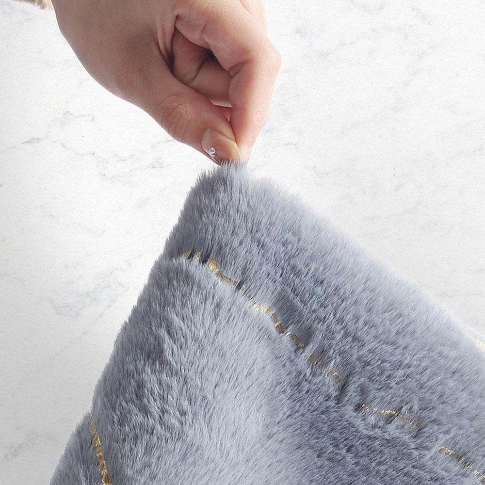 Thảm Lót Sàn Nhà Tắm Bằng Vải Nhung Chống Trượt Chống Mài Mòn