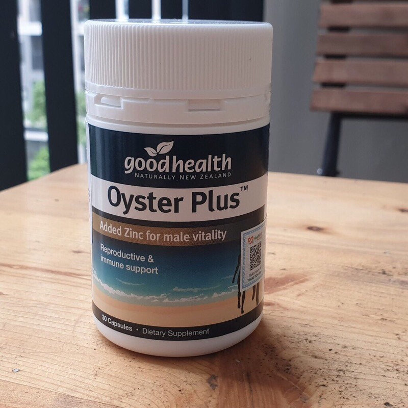 Tinh chất hàu New Zealand Good Health Oyster Plus tăng cường sinh lý nam giới | 3wolves