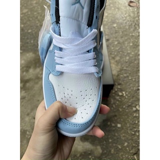 giày air jordan cổ thấp xanh