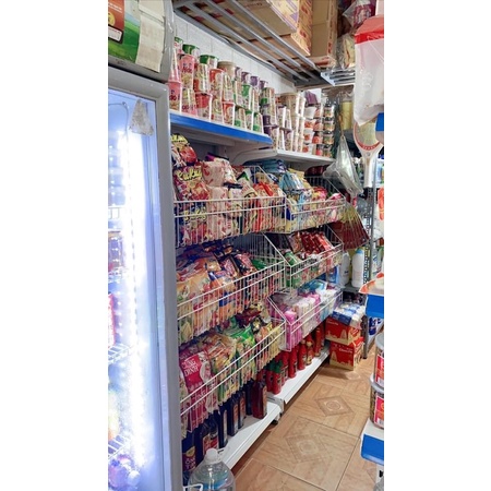 Kệ để hàng có giỏ ( Cao 1m8 x Dài 90cm )