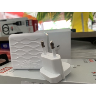 [Chính Hãng]CỦ SẠC NHANH 3.4A 2 CỔNG USB + 1 CỔNG TYPEC EARLDOM ES- EU23