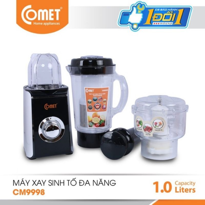 [Mã 44ELSALE2 giảm 7% đơn 300K] Máy xay sinh tố đa năng Comet - CM9998