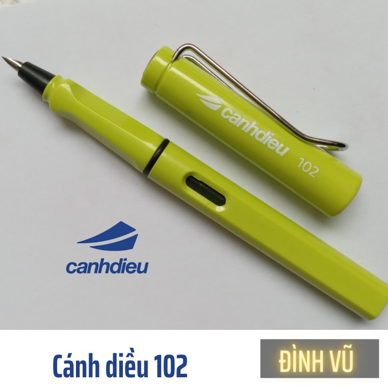 Bút máy ngòi lá tre , bút cánh diều 102 luyện viết chữ đẹp dành cho học sinh tiểu học