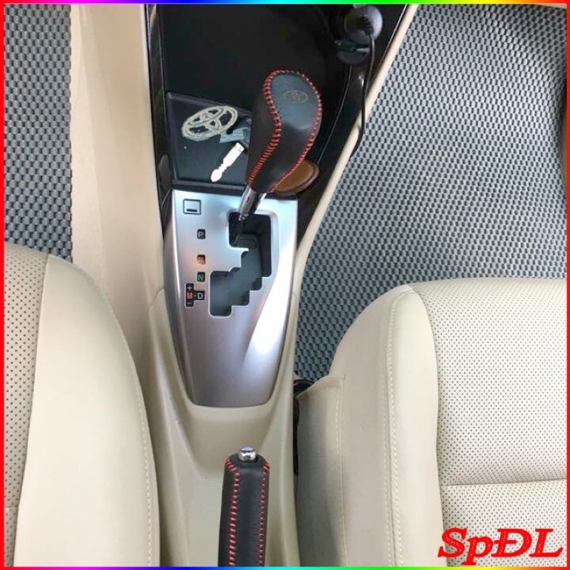 Bọc cần số phanh tay Toyota vios, innova, fortuner, Hilux  2021 _ 2019 số tự động da bò 100% giá xưởng