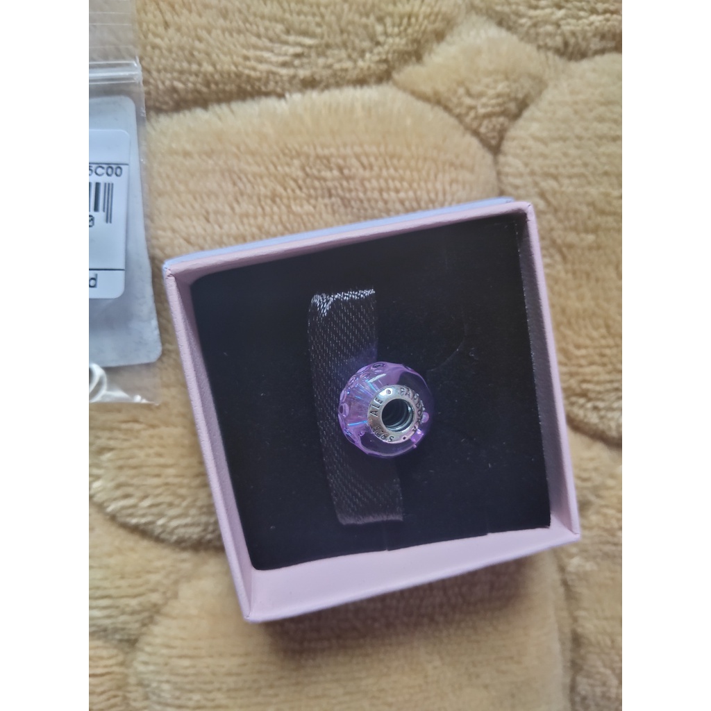 Bùa Thủy Tinh Gợn Sóng Hoa Oải Hương