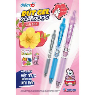 Bút gel bấm xoá được điểm 10 TL(1 cây)