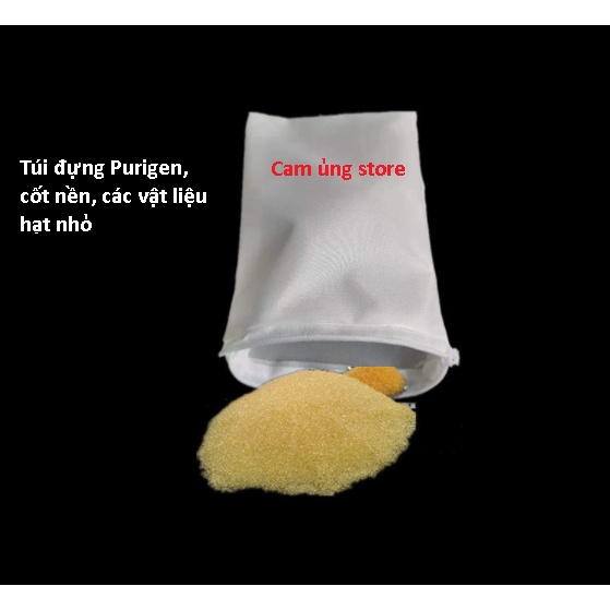 Túi đựng purigen có khóa- Túi đựng vật liệu lọc lưới nano