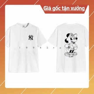 Áo phông Mickeyyy trắng hình đen cực đẹp Áo phông cotton chất đẹp mát, áo unisex, áo phông trắng đen