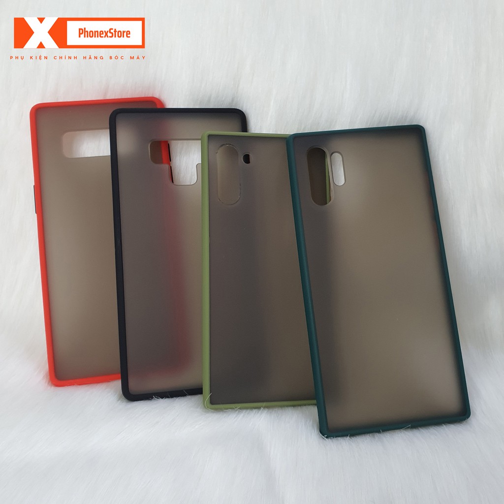 Ốp cao su non lưng nhám Samsung Note 8 / Note 9 / Note 10 / Note 10 Plus / Note 10 Lite