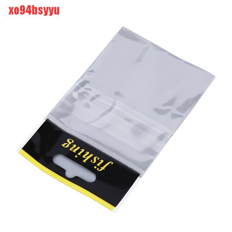 Set 100 Túi Đựng Móc Câu Cá Nhỏ Gọn Tiện Dụng Xo94Bsyu