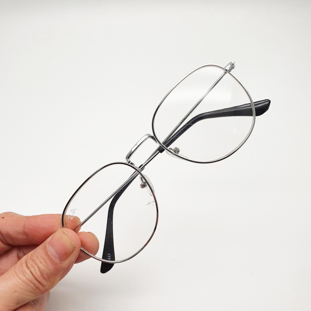 Gọng kính mắt hình vuông kim loại