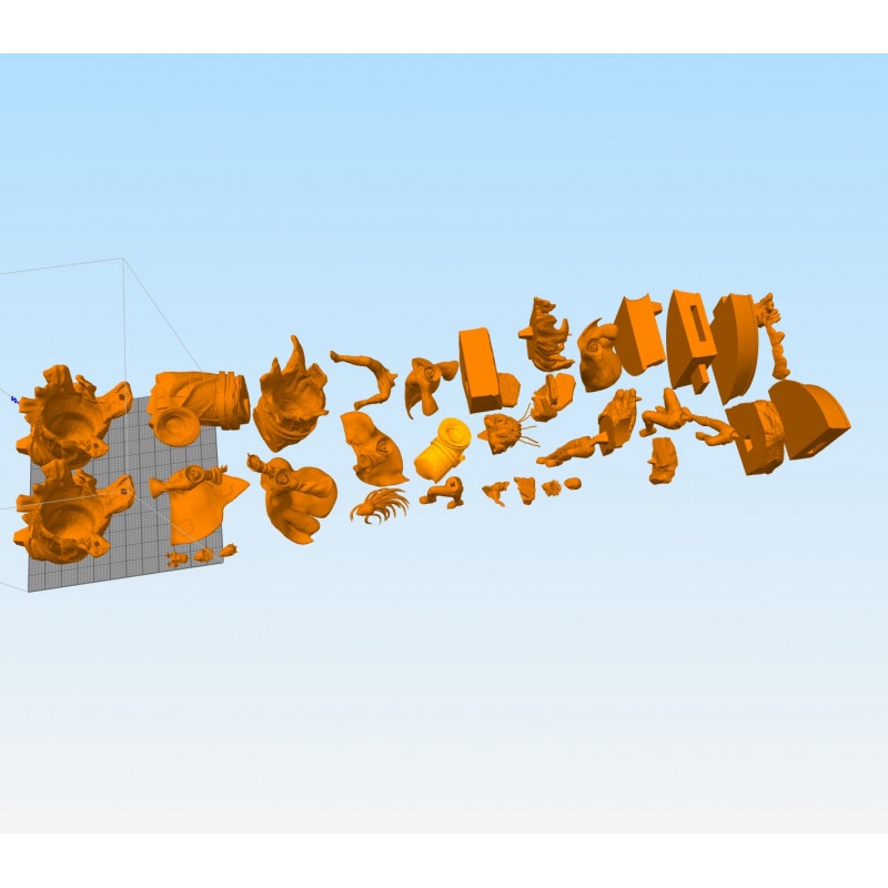 File in 3D Jiraiya VS Pain - Manga