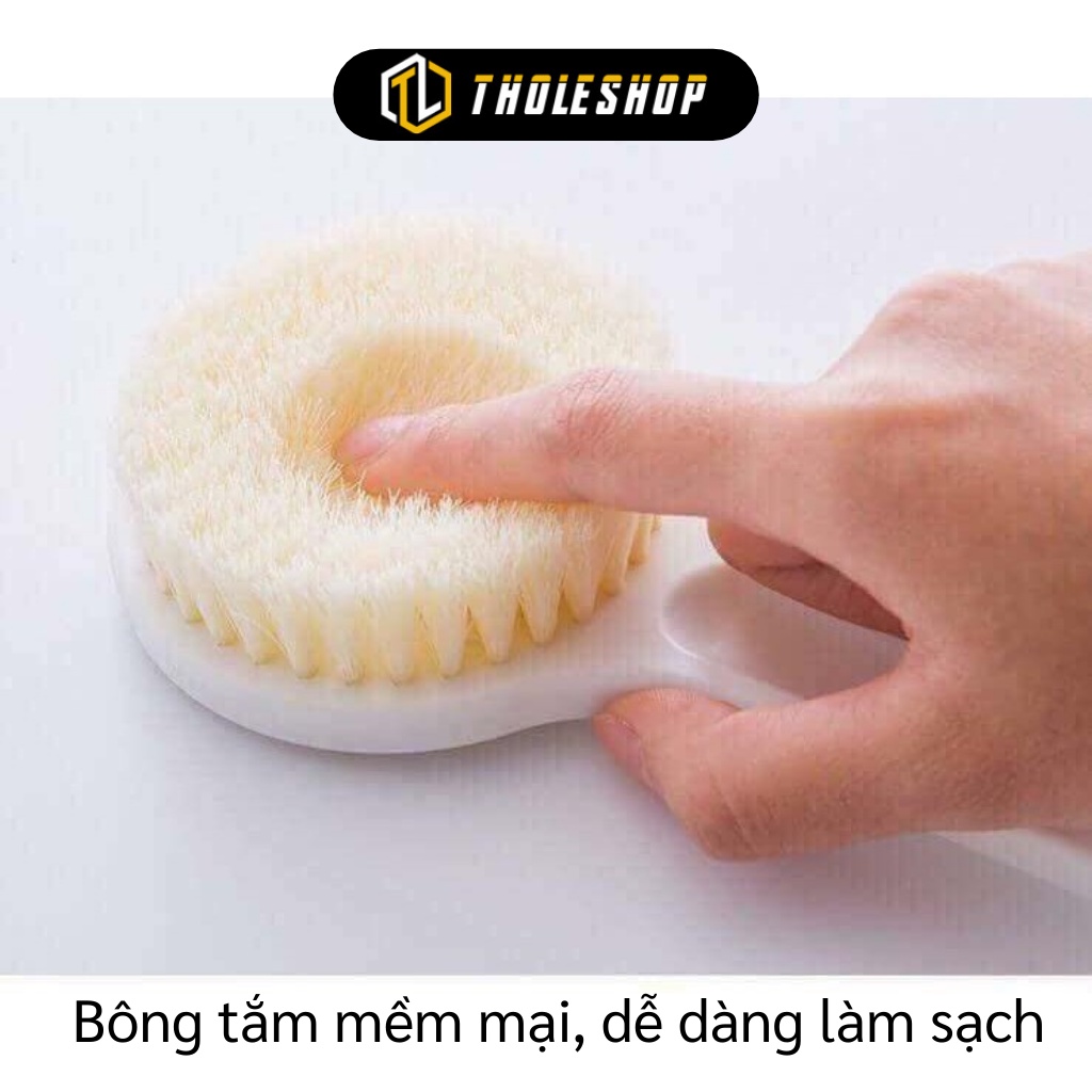 Cọ Tắm - Bàn Chải Chà Lưng Cán Dài Nhật Bản, Làm Sạch Tế Bào Chết 5078