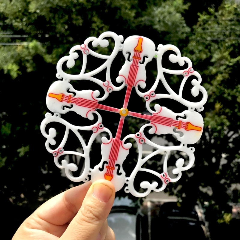 ✿ Khuôn Silicone Làm Móc Khóa Phong Cách Giáng Sinh