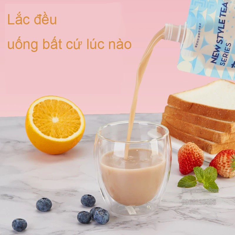 [FREESHIP 50K] Trà Sữa Lắc dạng túi SHAKE MILK TEA Siêu Ngon - Túi 20gr - Đồ ăn vặt Trung Quốc - Snackseeker
