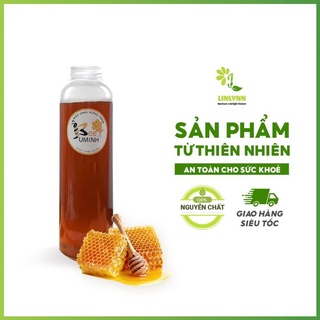 Mật ong rừng u minh thiên nhiên chai 500ml