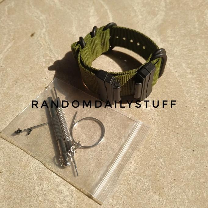 Dây NYLON 22mm Chuyên Dụng Cho NATO | Đầu Chuyển Đổi Từ Đồng Hồ G-shock