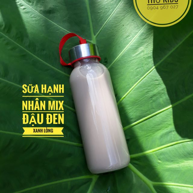 Combo chai thủy tinh, đậu, mè