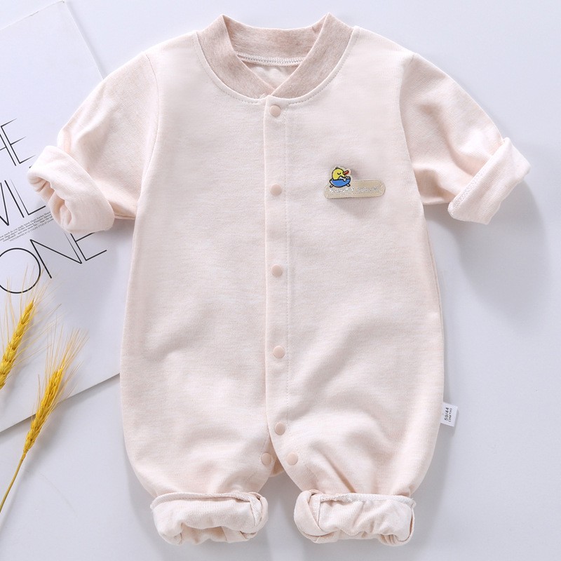 Bodysuit dài tay liền thân cho bé sơ sinh, hàng cao cấp xuất Hàn - BD28