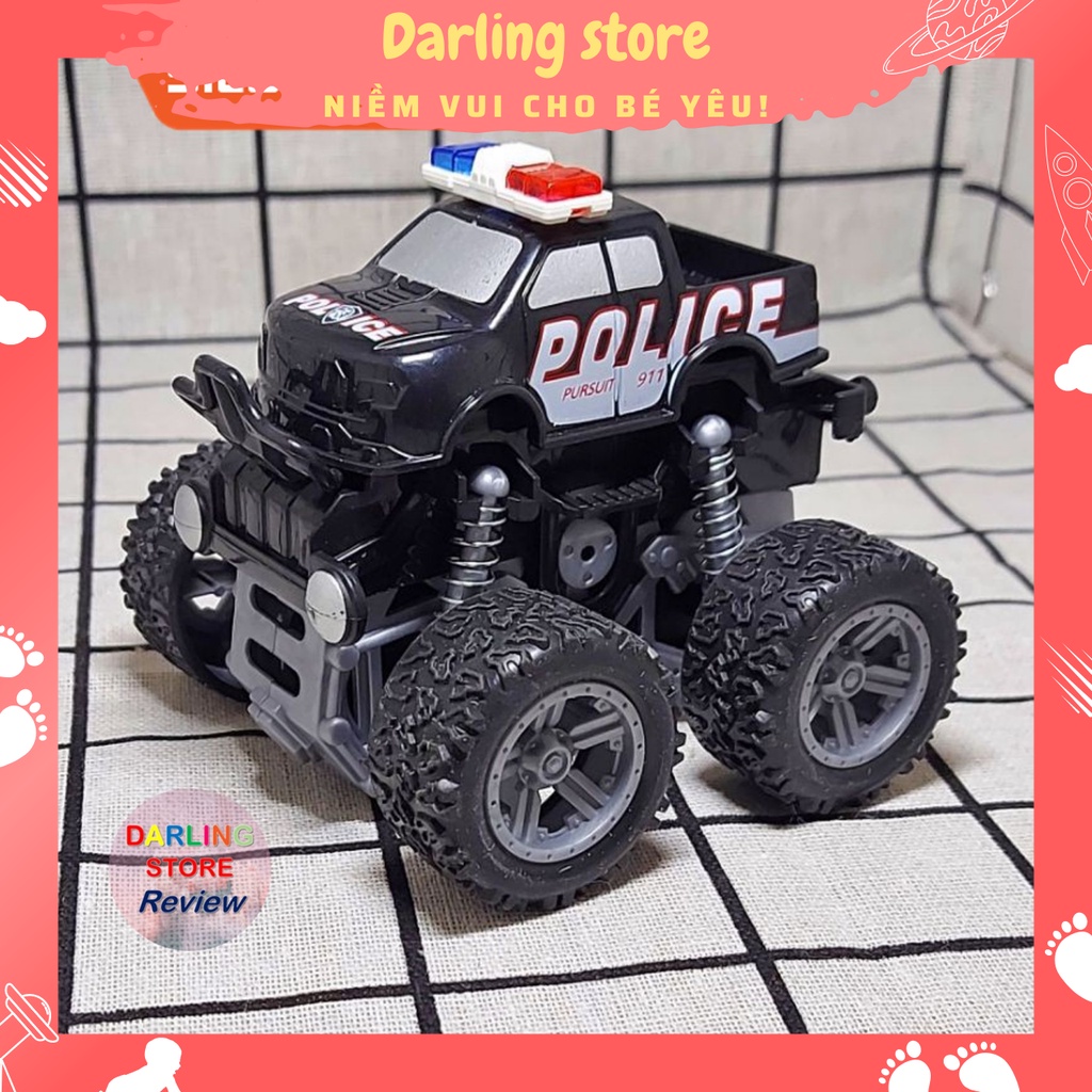 Ô tô đồ chơi Xe Địa Hình Chạy Cót, đồ chơi xe ô tô mô hình Darling Store