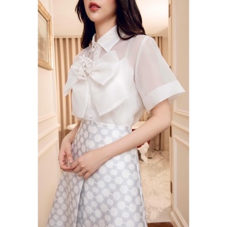 Chân váy lụa xecop
