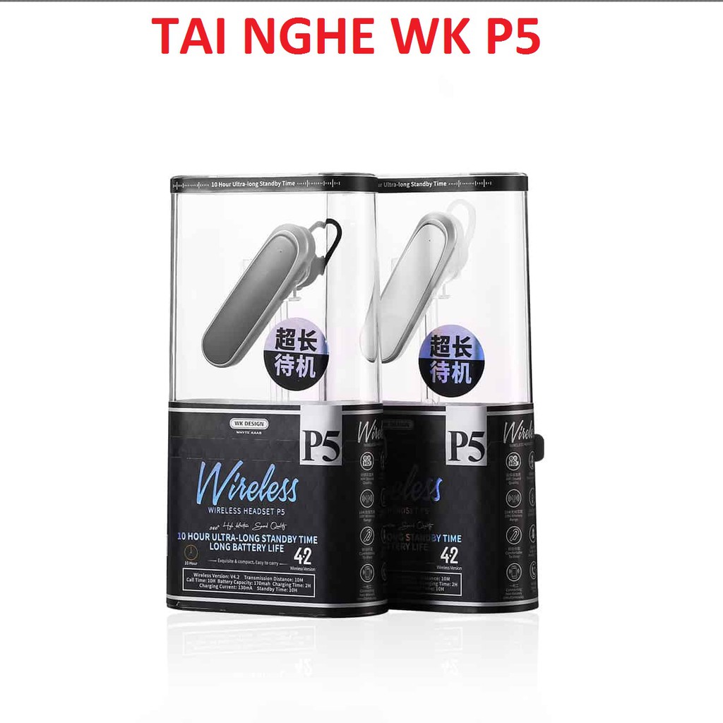 5 MẪU TAI NGHE BLUETOOTH CÀI TAI CAO CẤP ĐƯỢC CHỌN LỌC | Thiết Kế Hiện Đại - Mic Siêu Rõ | Hàng Chính Hãng - 19000