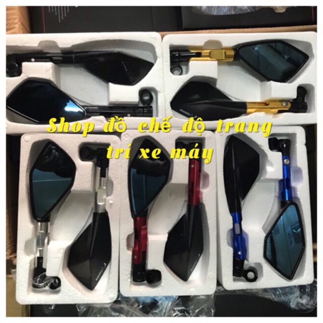 Gương 5 cạnh rizoma cả đôi
