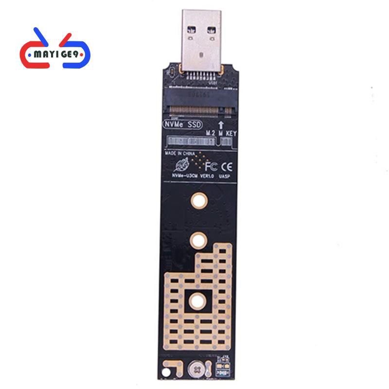 Thẻ chuyển đổi NVME/SSD M.2/chíp cầu nối gen 2 USB 3.1 sang USB/Type-A/SSD M2 phím M cho Windows XP/7/8/10 MAC OS