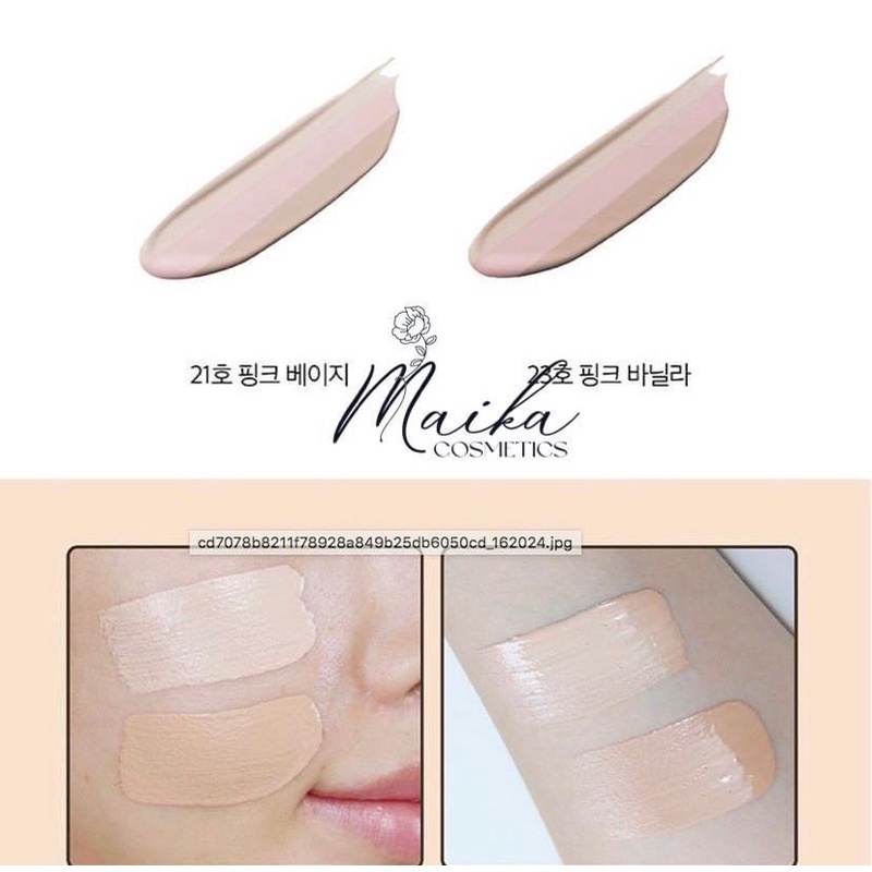 PHẤN NƯỚC DPC PINK AURA CUSHION SA SPF50+ PA+++