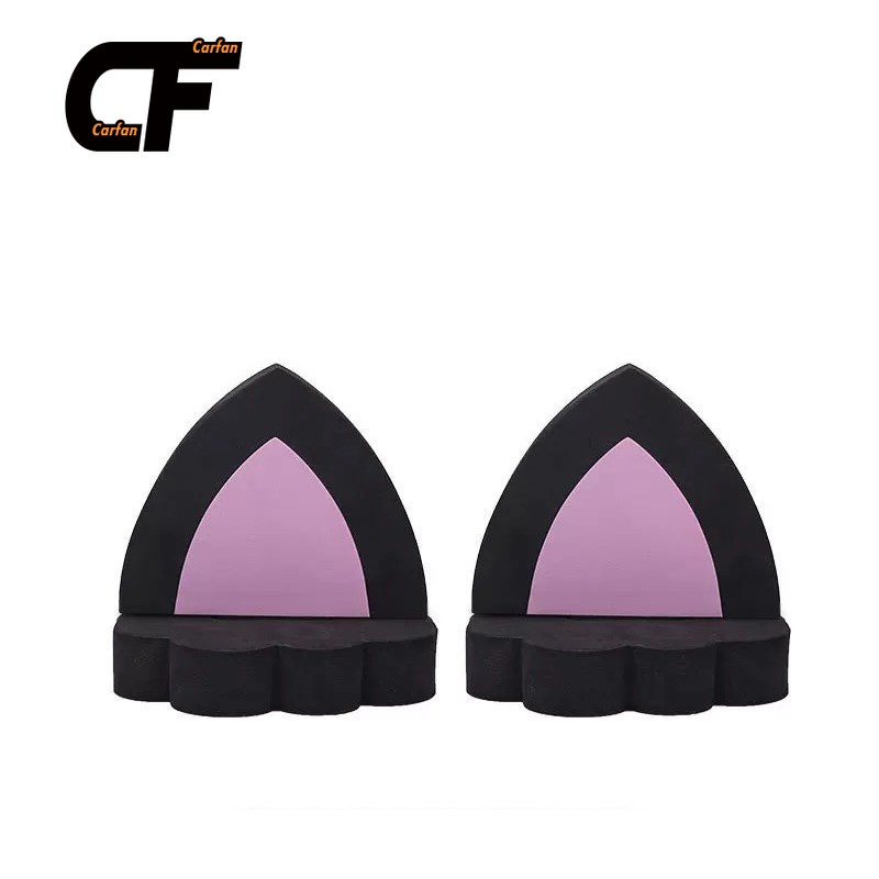 2 miếng / 1 cặp Phim hoạt hình trang trí xe hơi Phụ kiện Tai Thỏ Hồng,Mèo hồng ,Trang trí Nóc xe hơi , Gắn nóc xe hơi đáng yêu