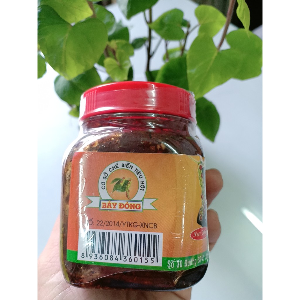 Tiêu Chín Ngào Đường Bảy Đông - Đặc Sản Phú Quốc - hủ 200g