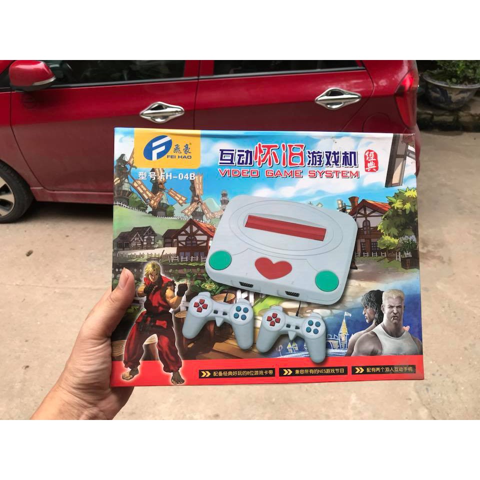 Điện tử 4 nút kèm băng 400 game huyền thoại 8x