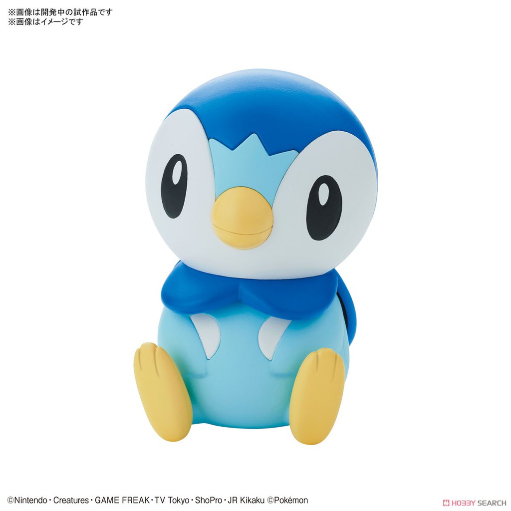 Mô hình lắp ráp Pokemon Plastic Model Collection Quick 06 Piplup Bandai