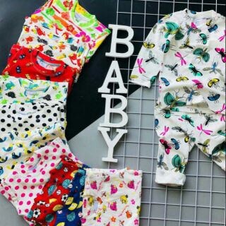 Cômbo 6 bộ đồ cho bé.