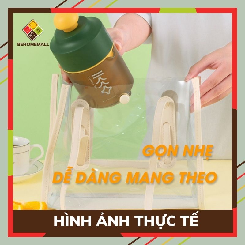 Máy vắt cam bằng tay BEHOMEMALL dụng cụ vắt cam GenZ thiết kế trẻ trung