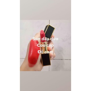 Son dầu dừa cao cấp màu đỏ cam đậm