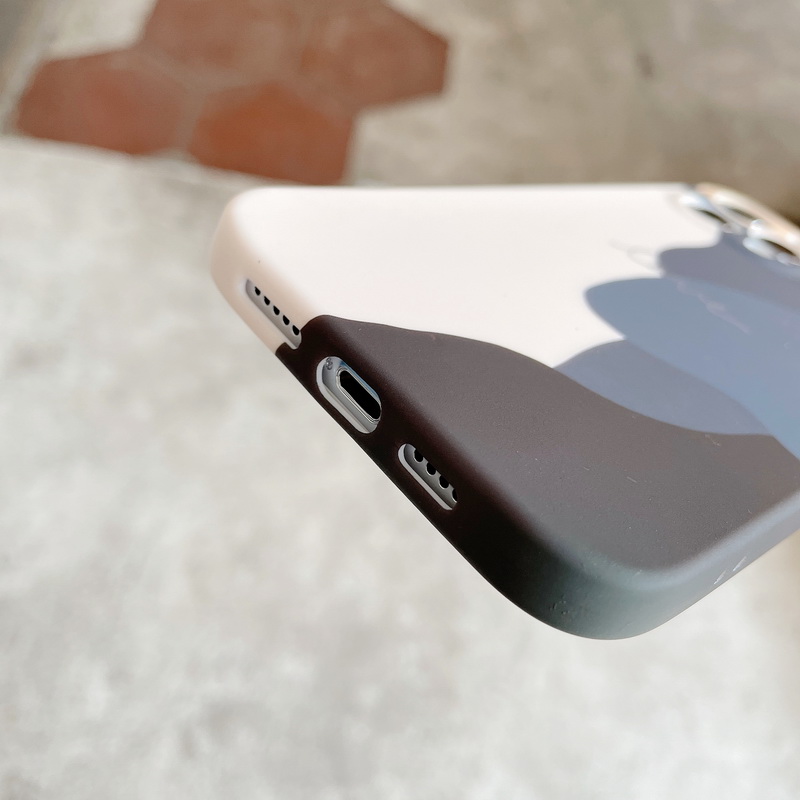 Ốp Điện Thoại TPU Dẻo Viền Vuông Bề Mặt Nhám Bảo Vệ Camera Cho iPhone 14 13 12 11 Pro MAX X XR XS MAX 8 7 Plus