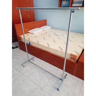 Sào phơi đồ thép dày, lắp ráp