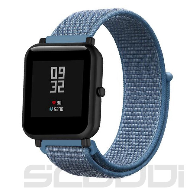 Dây đồng hồ bằng nylon 20mm cho Huami Amazfit Bip Bit Pace Youth 1S U