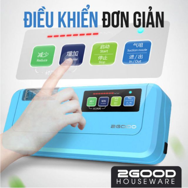 Máy hút chân không 2GOOD P290 (2019) Dòng không kén túi