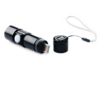 Đèn pin mini zoom siêu sáng CREE ( Sạc cổng USB)