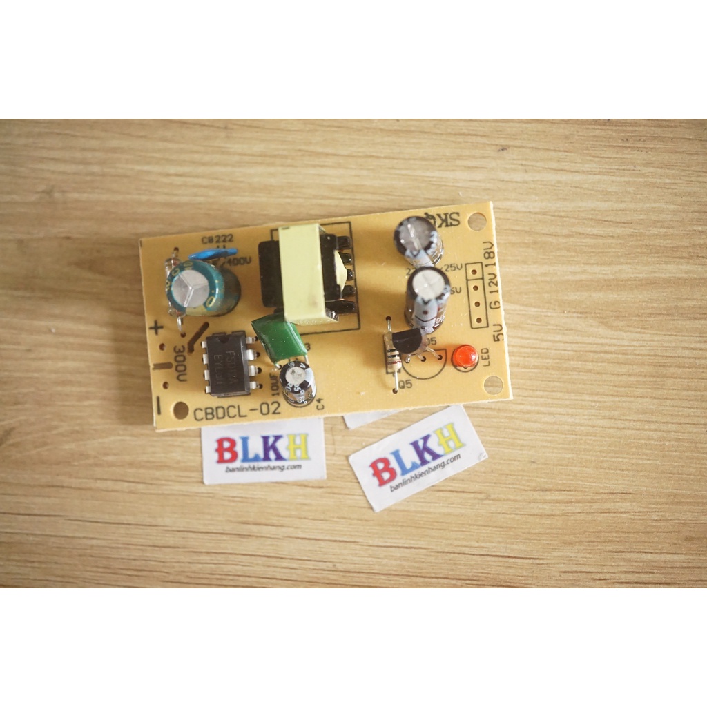 Nguồn chế 3 đầu ra GND 5V 12V 18V cho bếp điện, nồi cơm ( đầu vào 300VDC )