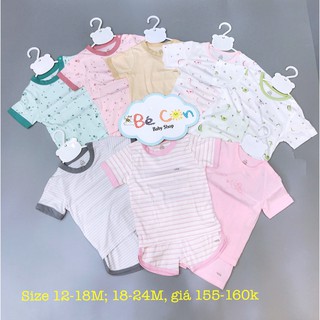 Tổng hợp bộ cộc tay Nous nhiều họa tiết (sz 12-18M và 18-24M)