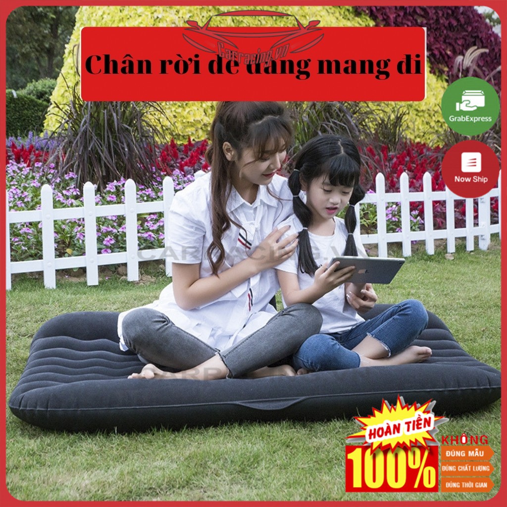 Đệm hơi ô tô CARRACING Nệm Hơi Xe Ô Tô ⚡ Chân Rời Cao Cấp ⚡ Xe Hơi - Xe oto ⚡ 4 5 7 chỗ , TẶNG bơm điện 12V và 2 gối | BigBuy360 - bigbuy360.vn