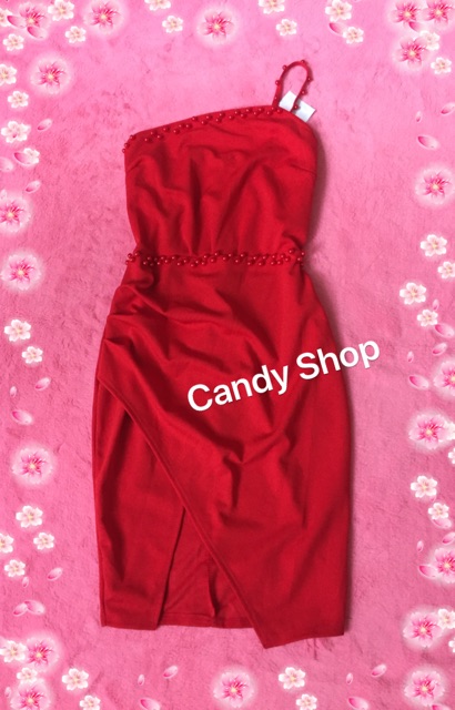 Đầm body kết cườm xẻ tà sang chảnh + Ảnh thật | BigBuy360 - bigbuy360.vn