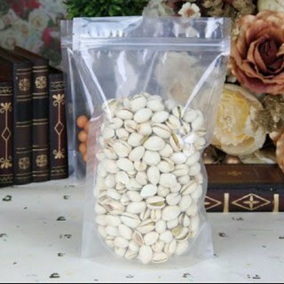 Túi zip trong có đáy đựng 500g bánh kẹo set 5 chiếc