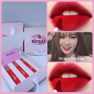[Son kem lì cao cấp _Màu đỏ lạnh tôn da]