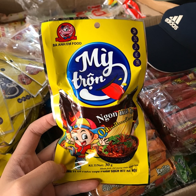 [Mã 77FMCGSALE1 giảm 10% đơn 250K] Gói Snack Mỳ Trộn cay cay ngon mê ly