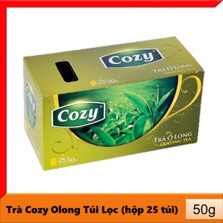 Trà Đào Cozy Ôlong Túi Lọc Hộp 25 gói - 50g
