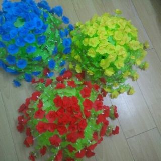 Hoa giấy lụa thành phẩm